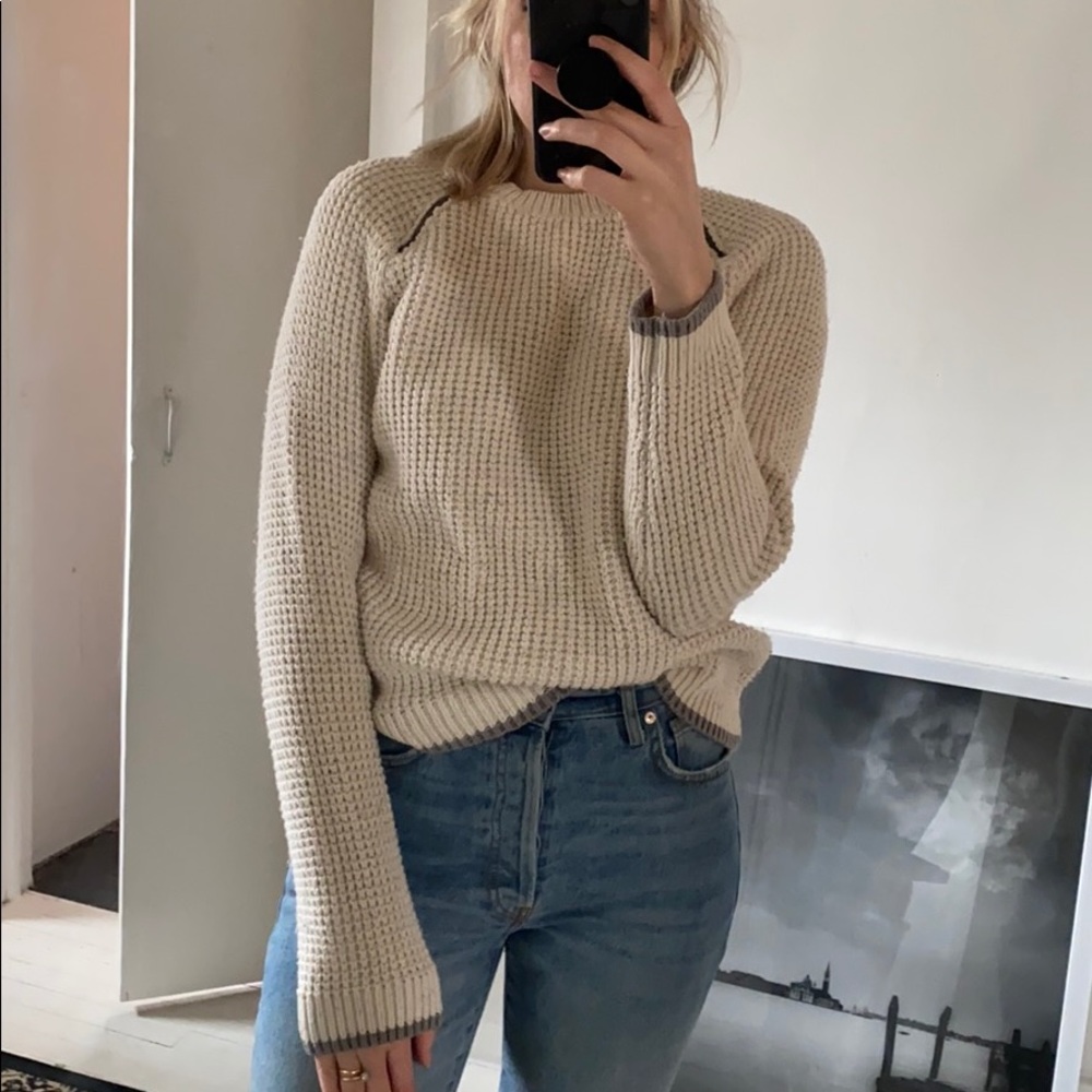 Vans cream sweater